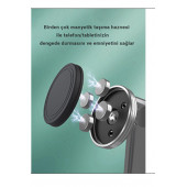 MÜHLEN PH058 Ayarlanabilir Ergonomik Manyetik Telefon Standı Silver - 7