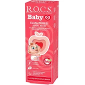 Rocs Baby 0-3 Yaş Arası Elma Püresi Tadında Diş Macunu 35 ml - 1