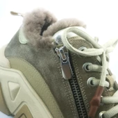 Janestt Kadın Hakiki Deri Kürklü Sneaker 138-2020 thumbnail 5