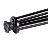 4 Adet Çeşme Metal Ahşap ve Kütük Masa Ayağı 72 cm - 3