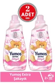 Yumoş Extra Konsantre Çamaşır Yumuşatıcısı Şakayık 1440ml 2 Adet - 1