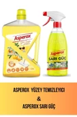 ASPEROX Gün Işığı Yüzey Temizleyici 2.5 L & Sarı Güç 1000 ml - 1