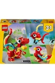 LEGO Creator Kırmızı Ejderha 31145  - 6 Yaş ve Üzeri İçin Yapım Seti (149 Parça) - 7