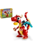 LEGO Creator Kırmızı Ejderha 31145  - 6 Yaş ve Üzeri İçin Yapım Seti (149 Parça) - 5