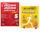 Newton Yayınları 5.Sınıf Adım Adım Zirveye Türkçe + Paragraf Deneme - 1