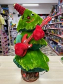 Şarkı Söyleyen Dans Eden Peluş Yılbaşı Ağacı Gitar Çalan (USB Lİ) - 1