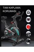 PB-04 Manyetik Kondisyon  Bisikleti Spor Koşu Egzersiz Bisikleti Spin Bike Dikey Ev Bisikleti - 6