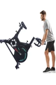 PB-04 Manyetik Kondisyon  Bisikleti Spor Koşu Egzersiz Bisikleti Spin Bike Dikey Ev Bisikleti - 7
