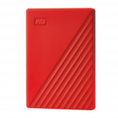 WD My Passport 4TB 2.5" USB 3.2 Kırmızı Taşınabilir Disk WDBPKJ0040BRD-WESN - 1