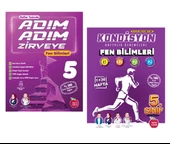 NEWTON YAYINLARI 5.SINIF FEN BİLİMLERİ ADIM ADIM ZİRVEYE ETKİNLİKLİ KONU ANLATIMLI SORU BANKASI+KONDİSYON DENEME 37 HAFT - 1