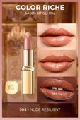 L'Oreal Paris Color Riche Saten Bitişli Ruj - 505 Nude Resilient 3600524105150 - 2