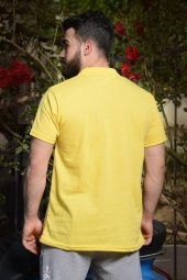Erkek Sarı Normal Kesim Çapa Model Polo Yaka 21EPLYCAPA - 5