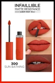 L'Oreal Paris Infaillible Matte Resistance Likit Mat Ruj - 300 Sun Bathing 30144385 - 2