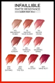 L'Oreal Paris Infaillible Matte Resistance Likit Mat Ruj - 300 Sun Bathing 30144385 - 5