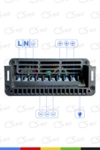 IP45 Yağmur Korumalı 12V 33.3A Güç Kaynağı, 400W LED Sürücü AC/DC Trafo Dönüştürücü - 2