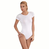 6 Adet Şahinler Bayan Bisiklet Yaka Kısa Kollu Çıtçıtlı Body B860 thumbnail 1