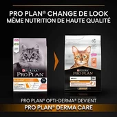Pro Plan Derma Plus (Elegant Adult) Tüy Yumaği Kontrolü Somonlu Kedi Mamasi 3 Kg - 2