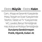 Sleepy Yüzey Temizlik Havlusu 100'lü Orkide - 5