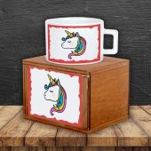 Unicorn Kutulu Kupa Işıklı Biblo Gece Lambası Unicorn Defter Hediye Seti - 4