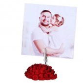 Kişiye Özel Fotoğraflı Notluk Süper Baba Biblo Babalar Günü - 3