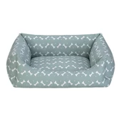 Pet Comfort Uniform Bone Mint-Beyaz Kedi ve Köpek Yatağı S 60x50cm thumbnail 1
