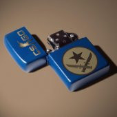 CSGO Özel Ajan Metal Çakmak Mavi 08 - 5