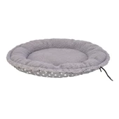 Pet Comfort Sunflower Kedi ve Köpek Yatağı Çift Taraflı Gri Dot/Peluş 60cm - 1