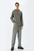 Koton Şardonlu Pamuklu Basic Kapşonlu Sweatshirt - 2