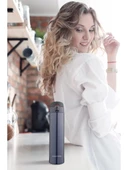 Lunetherm LNT7296 Sızdırmaz Kilitli Vakumlu Çıft Katmanlı Travel Mug Çelik Termos 520 ml Blue 10 Saat Sıcak / 18 Saat Soğuk - 1