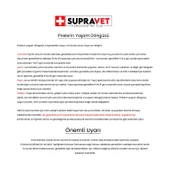 Supravet Küçük Irk Köpek Deri Ve Tüy Bakım Yağı; Bit Pire Kene Dış Parazit Ense Damlası 1-10Kg (1ml) - 2