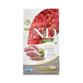 N&D Quinoa Tahılsız Ördek ve Kuşkonmazlı Kısırlaştırılmış Yetişkin Kedi Maması 1,5kg - 1