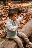 Heritage Puffy Astarlı Peluş Bebek Çocuk Yelek - Wellsoft Yelek - ZTPUFYELEK  3-4 yaş YEŞİL - 2