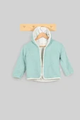 Heritage Puffy Astarlı Peluş Bebek Çocuk Ceket - Kopüşonlu Peluş Mont - ZTPUFCEKET  5-6 yaş TURUNCU - 11
