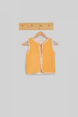 Heritage Puffy Astarlı Peluş Bebek Çocuk Yelek - Wellsoft Yelek - ZTPUFYELEK  5-6 yaş TURUNCU - 2