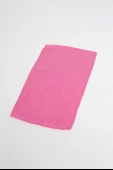 6'lı Müslin Ağız Mendili , Omuz Bezi , Ter Bezi Çift Kat Dikimli 35x20 cm - ZTAGIZMENDİLİ2 Pembe - 3