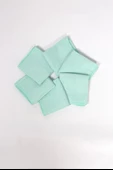 6'lı Müslin Ağız Mendili , Omuz Bezi , Ter Bezi Çift Kat Dikimli 35x20 cm - ZTAGIZMENDİLİ2 Mint - 1