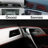 50 Metre Fayans Arası Şerit Dekoratif Yapışkan Renkli Dekor Su Geçirmez Sızdırmaz Altın Bant thumbnail 3