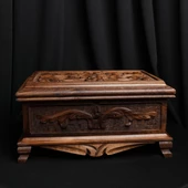 Ahşap Takı, Mücevher Saklama Kutusu thumbnail 1