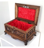 Ahşap Takı, Mücevher Saklama Kutusu thumbnail 3