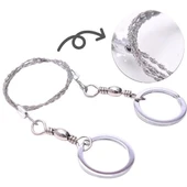 Karavanda ,kampda  Taşınabilir Mini  Zincir  Cep Testeresi Dişli Tel Ahşap Plastik Metal Kes - 4