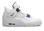 Nıke Air Jordan 4 Retro Purple Metallic - 1