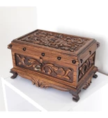 Ahşap Takı, Mücevher Saklama Kutusu thumbnail 4