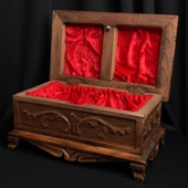 Ahşap Takı, Mücevher Saklama Kutusu thumbnail 2