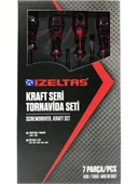 İzeltaş Kraft Seri Tornavida Seti 7 Parça 4100008107 thumbnail 2