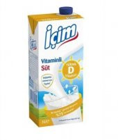 İçim D Vitaminli Yarım Yağlı Süt 1 Lt - 1