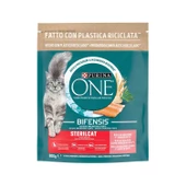 Purina One Somonlu Kısırlaştırılmış Kedi Maması 800 gr thumbnail 1