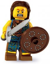 Lego Minifigür - Seri 6 - 8827 - Highland Battler - 1