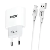 Pch221t Force Akım Korumalı 2.1a Type-c Usb Kablolu Şarj Cihazı - 1