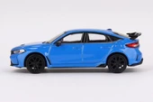 Mini GT 637 Honda Civic TYPE R Boost Blue Pearl 2023 LHD Model Araba - 1