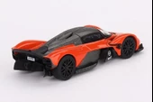 Mini GT 678 Aston Martin Valkyrie Maximum Orange LHD Model Araba - 3